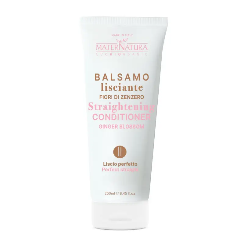 Balsamo, Maschere e Olii Balsamo Capelli Lisci Al Fiore Di Zenzero - Balsamo capelli lisciante,Capelli lisci