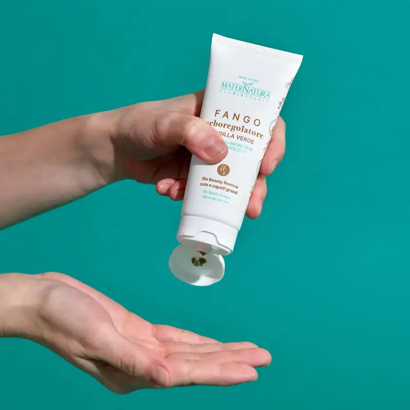 Balsamo, Maschere e Olii Fango Seboregolatore Argilla Verde - Shampoo miniatura 3