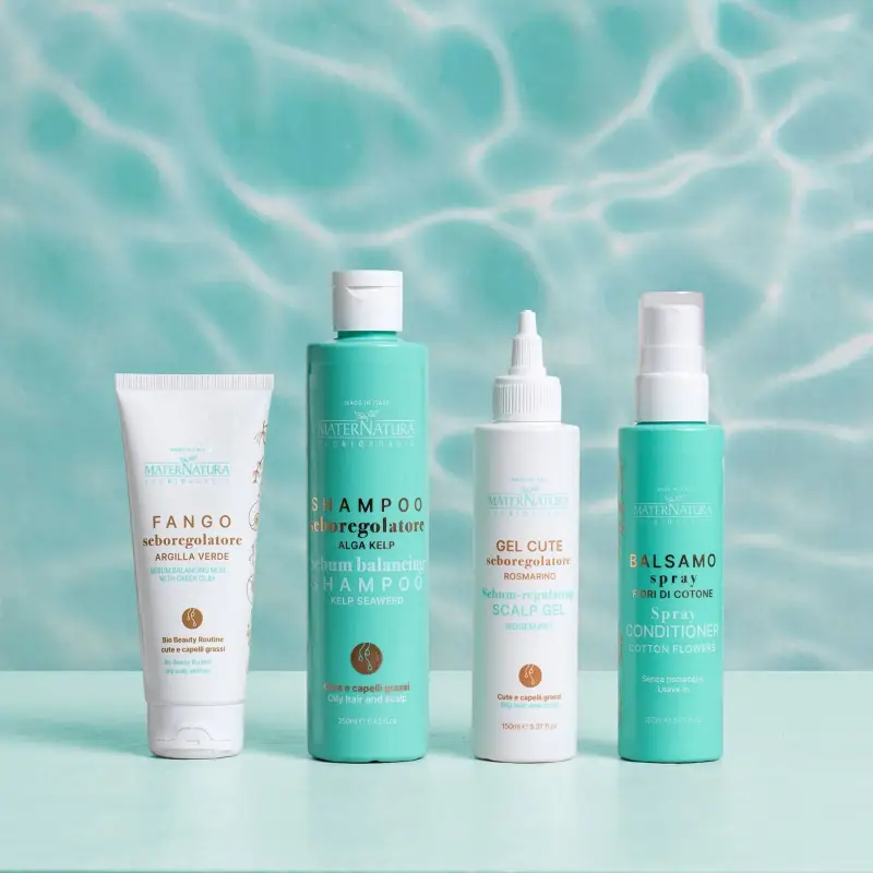 Balsamo, Maschere e Olii Fango Seboregolatore Argilla Verde - Shampoo miniatura 5