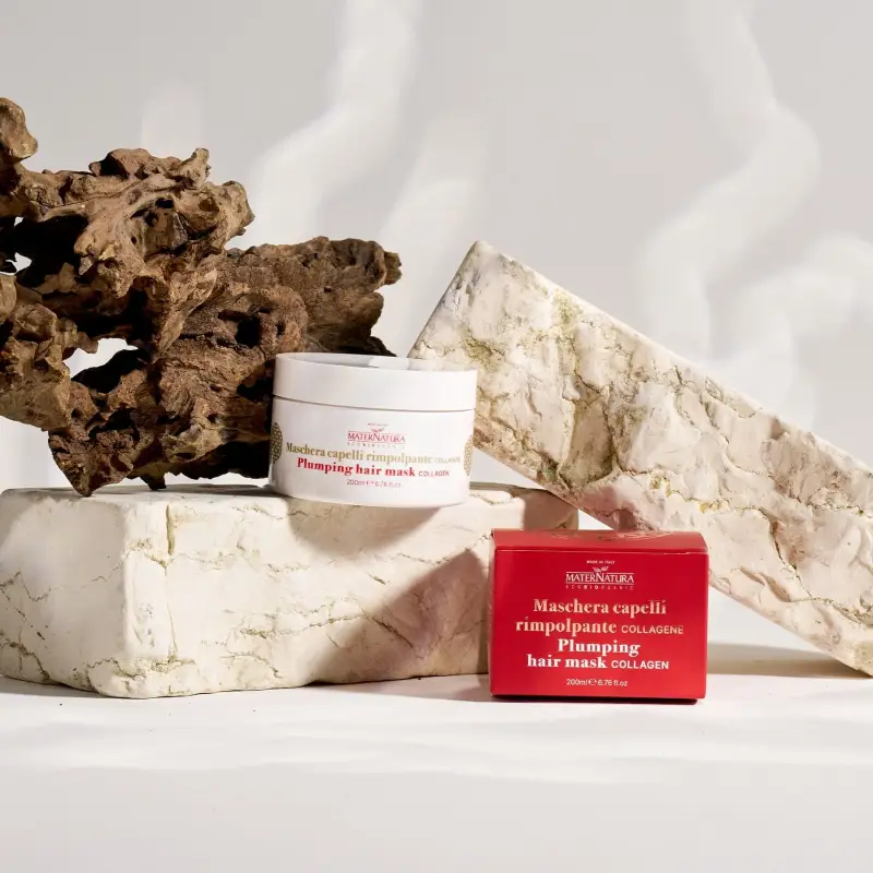 Balsamo, Maschere e Olii Maschera Capelli Rimpolpante Antiage Al Collagene - Maschera capelli grassi miniatura 2