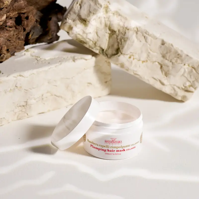 Balsamo, Maschere e Olii Maschera Capelli Rimpolpante Antiage Al Collagene - Maschera capelli grassi miniatura 3