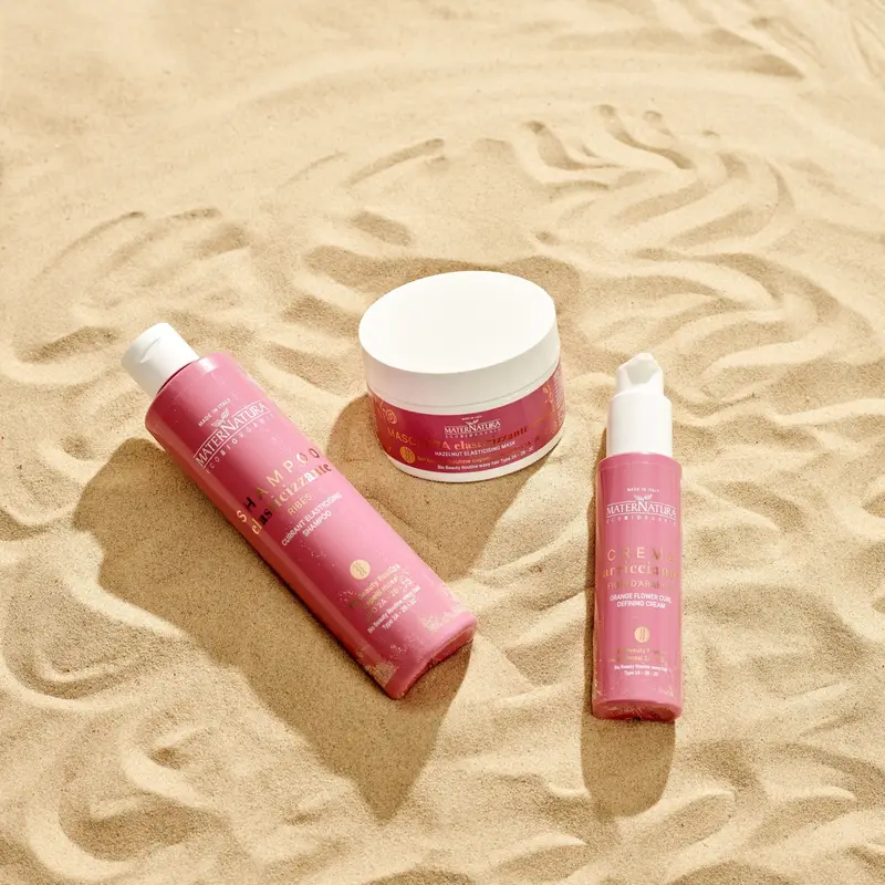 Balsamo, Maschere e Olii Maschera Elasticizzante Capelli Mossi Nocciole - Maschera capelli ricci, Capelli ricci miniatura 4