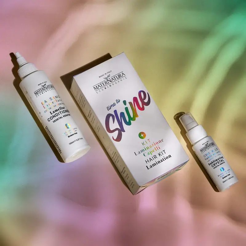 Routine Complete Kit Laminazione Capelli Per Capelli Sfibrati Con Cheratina Vegetale - Cofanetto per capelli miniatura 4