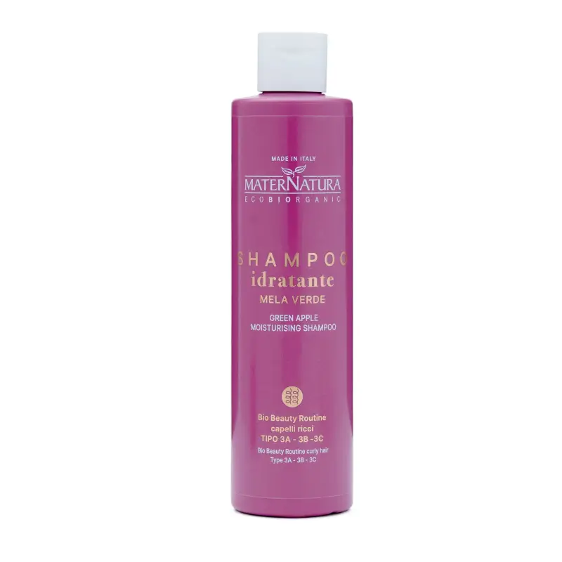 Shampoo Shampoo Idratante Capelli Ricci Mela Verde - Shampoo capelli ricci,Capelli ricci