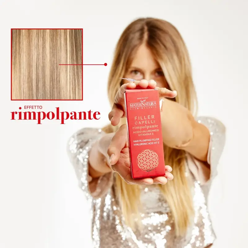 Styling e Finish Filler Capelli Rimpolpante Acido Ialuronico E Vitamina E - Styling e trattamento capelli miniatura 5