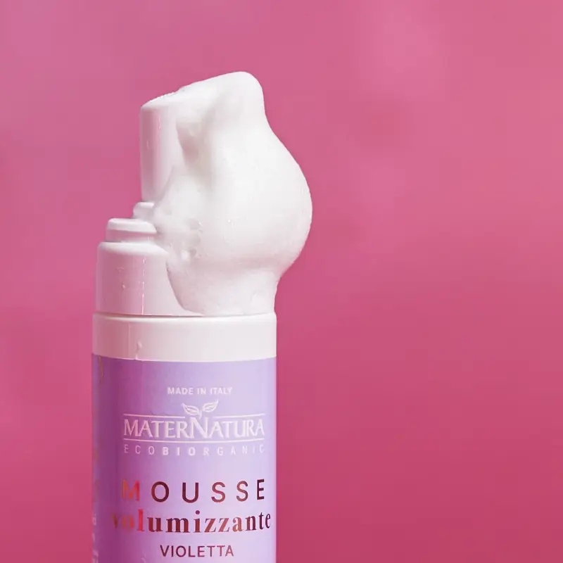 Styling e Finish Mousse Volumizzante alla Violetta - Mousse capelli miniatura 4