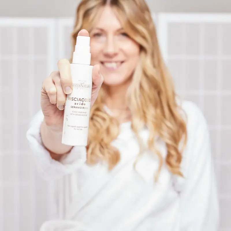 Styling e Finish Risciacquo Acido Capelli Al Geranio Rosa - Gloss capelli miniatura 2