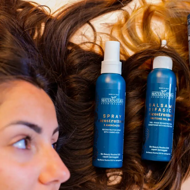 Styling e Finish Spray Ricostruttore Capelli Danneggiati - Prodotti termo protettivi capelli miniatura 4