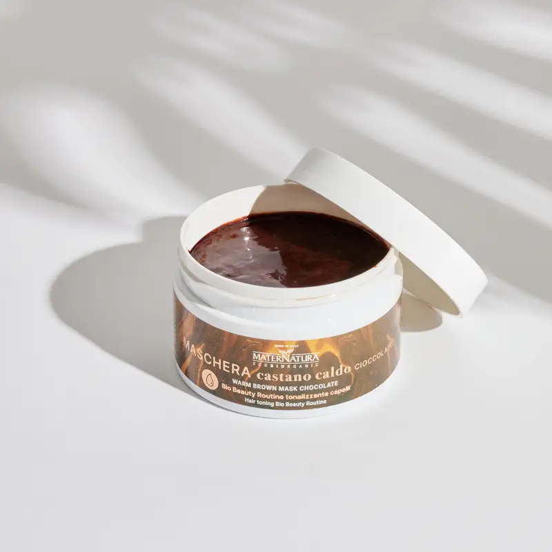 Tonalizzanti Maschera Castano Caldo Cioccolato - Capelli colorati miniatura 5