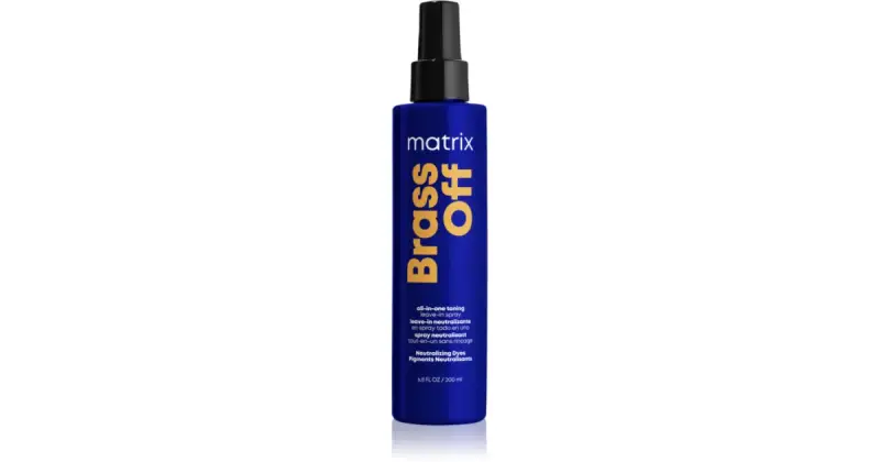 Brass Off spray per capelli neutralizzante per toni gialli 200 ml