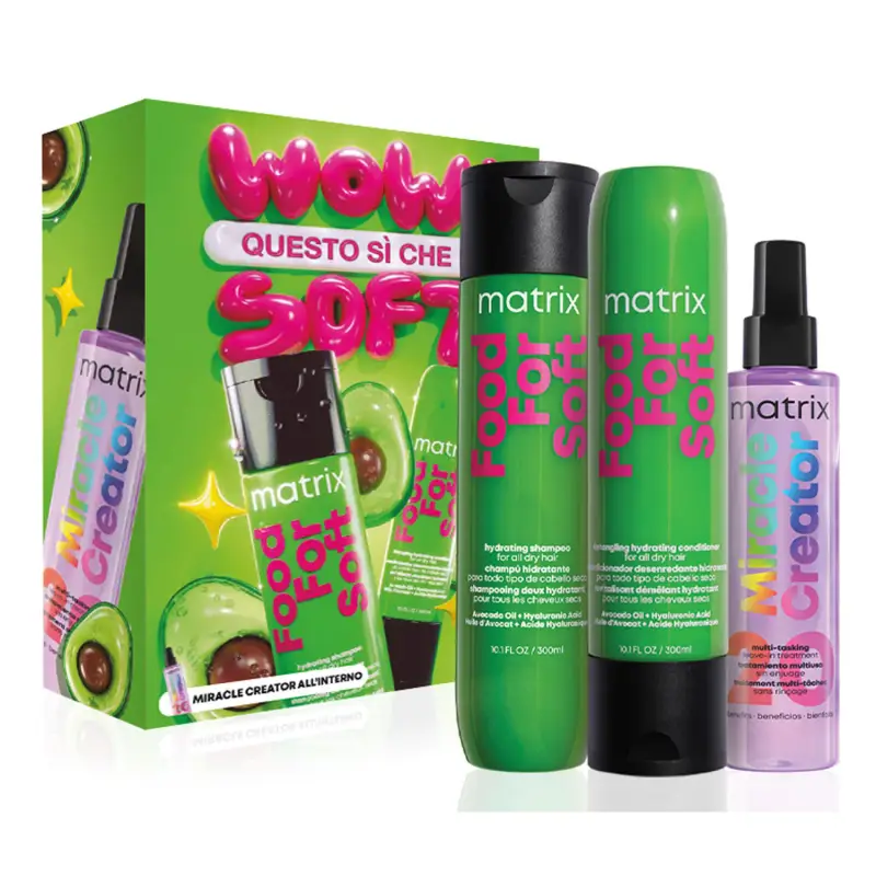 Food For Soft Cofanetto Natale Food For Soft - Capelli secchi,Cofanetto per capelli