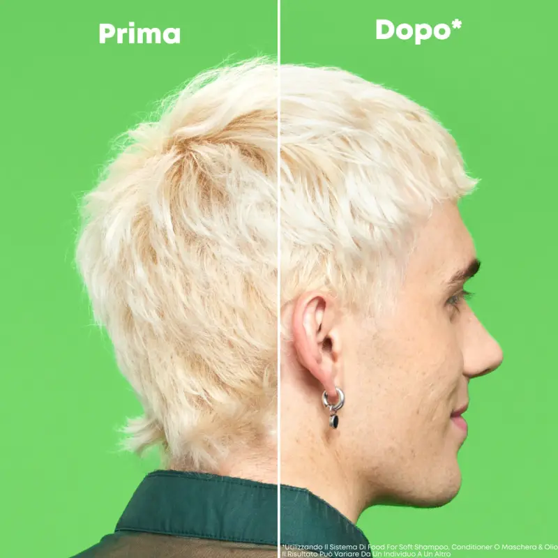 Food For Soft Maschera Idratante per Capelli Secchi e Porosi - Maschera capelli secchi, Capelli normali miniatura 4