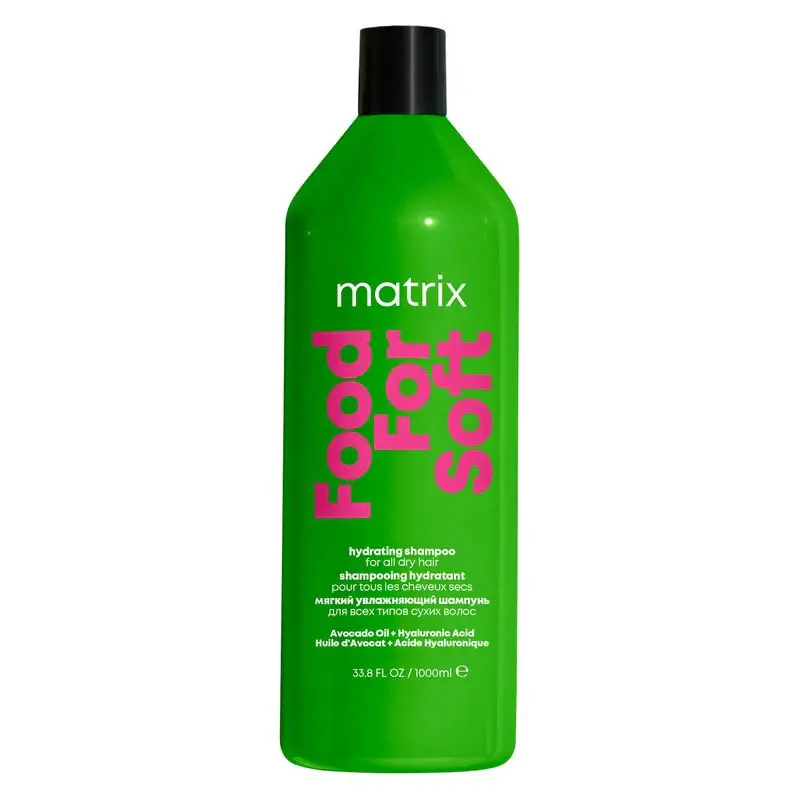 Food For Soft Shampoo idratante per tutti i tipi di capelli 1000 Ml