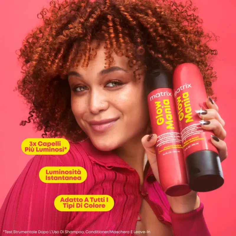 Glow Mania Color Protecting Shampoo - Shampoo capelli colorati, Capelli colorati miniatura 4