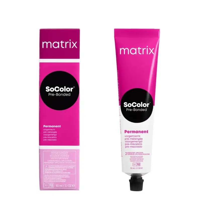 SoColor Pre-Bonded Blended tinta permanente per capelli colore 4M Mittelbraun Mokka 90 ml
