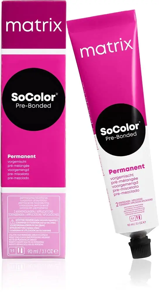 SoColor Pre-Bonded Blended tinta permanente per capelli colore 9A Hell Hellblond Asch 90 ml