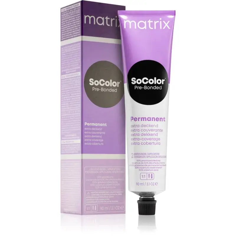 SoColor Pre-Bonded Extra Coverage tinta permanente per capelli colore 506Bc Dunkelblond Braun Kupfer 90 ml
