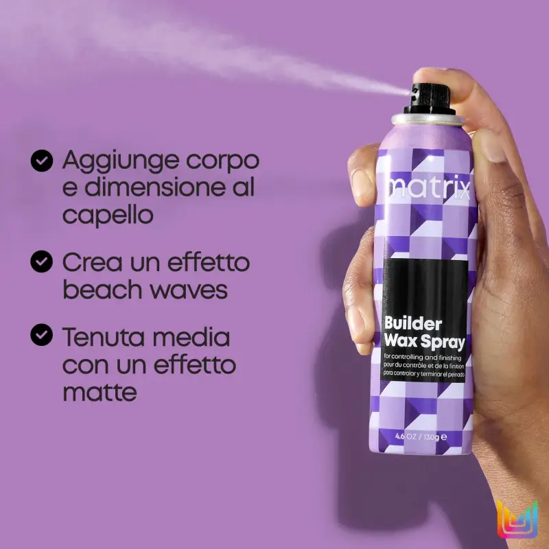 Styling Builder Wax Spray - Lacca capelli miniatura 3
