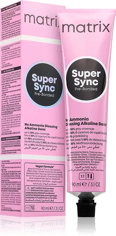 Super Sync Pre-Bonded tinta semipermanente per capelli colore 8V Violet Light Blonde 90 ml