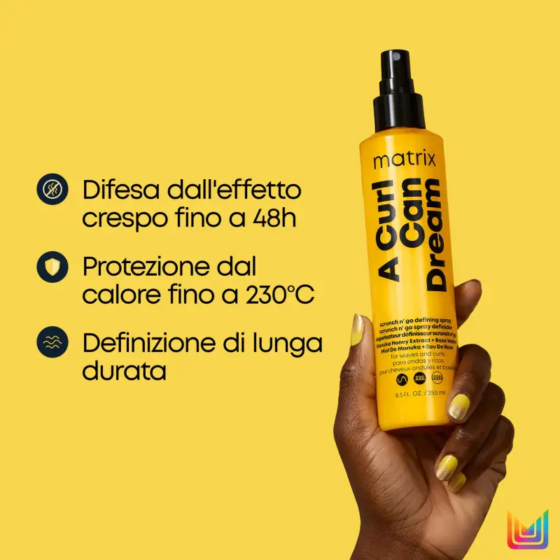 Total Results A Curl Can Dream Scrunch N' Go Defining Spray - Prodotti termo protettivi capelli miniatura 2