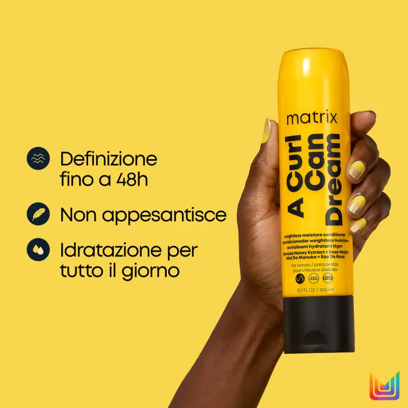 Total Results A Curl Can Dream Weightless Moisture Conditioner - Balsamo capelli ricci, Capelli ricci miniatura 2