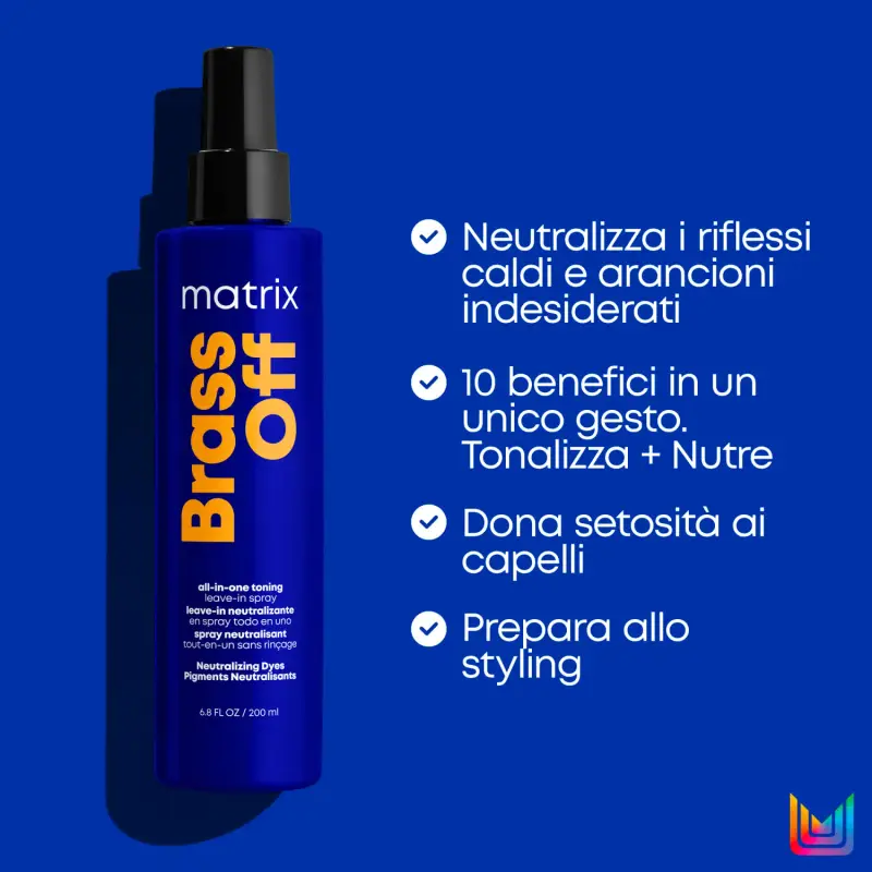 Total Results Brass Off All-In-One Toning Spray - Styling e trattamento capelli miniatura 4