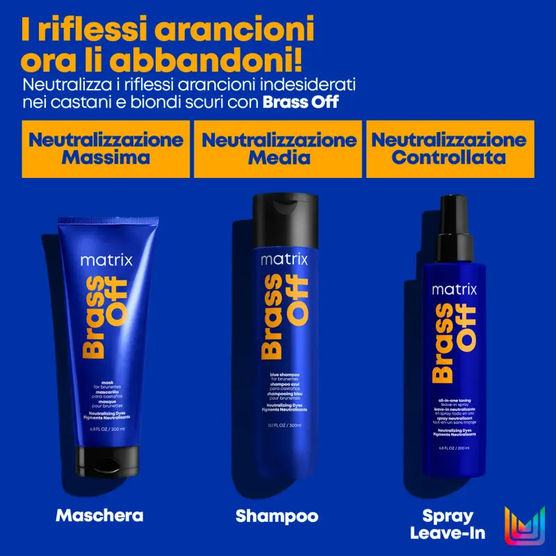 Total Results Brass Off All-In-One Toning Spray - Styling e trattamento capelli miniatura 5