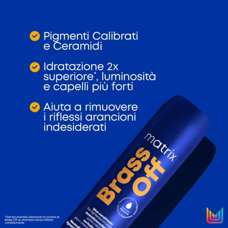 Total Results Brass Off Blue Conditioner - Capelli colorati miniatura 2