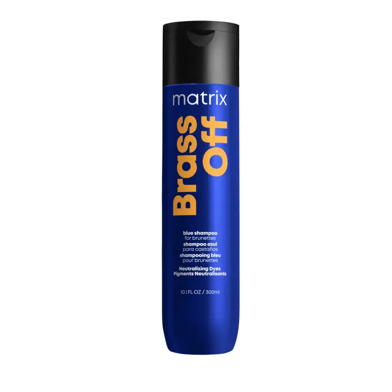 Total Results Brass Off Blue Shampoo - Shampoo capelli colorati,Capelli colorati