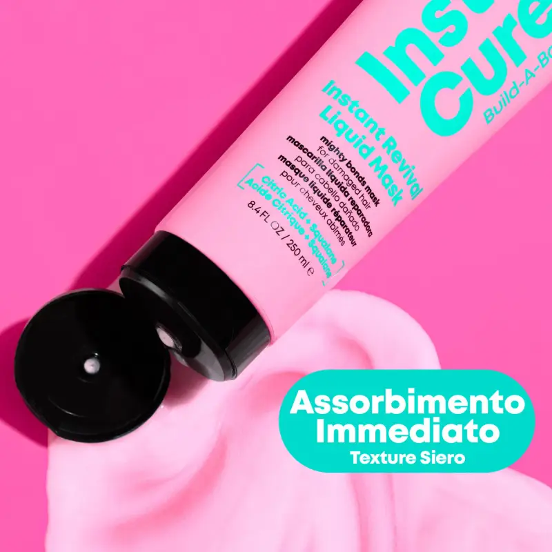 Total Results Instacure Build-A-Bond Instant Revival Liquid Mask - Maschera capelli rovinati, Capelli danneggiati miniatura 4