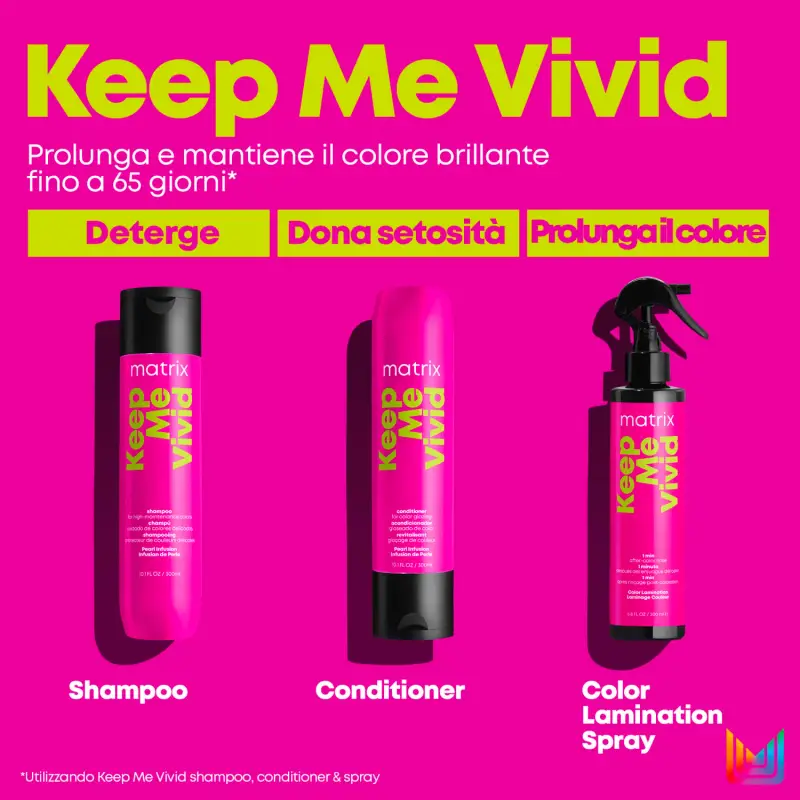 Total Results Keep Me Vivid Shampoo - Shampoo capelli colorati, Capelli colorati miniatura 5