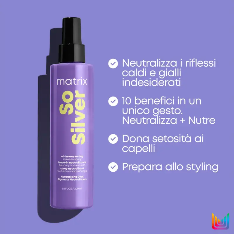Total Results So Silver All-In-One Toning Spray - Styling e trattamento capelli miniatura 3