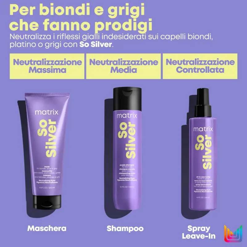Total Results So Silver Purple Shampoo - Shampoo capelli colorati, Capelli colorati miniatura 5