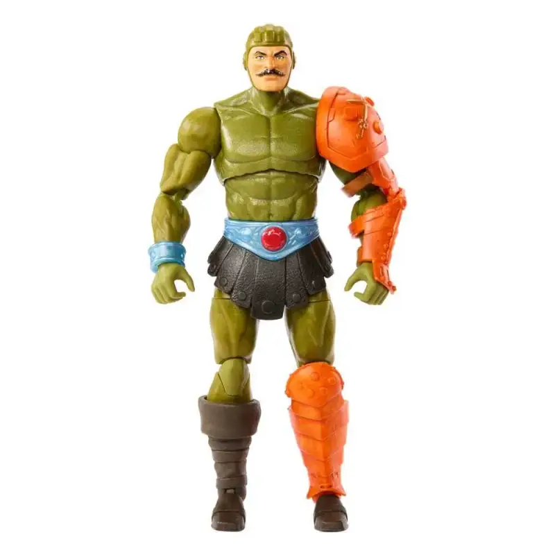 Statuetta da collezione Mattel Masters of the Universe New Eternia Masterverse Man-At-Arms