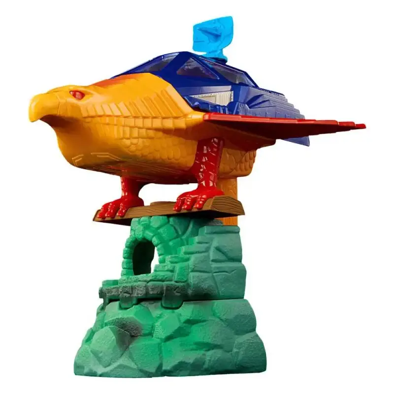 Statuetta della collezione di veicoli Mattel Masters of the Universe Origins Talon Fighter with Point Dread