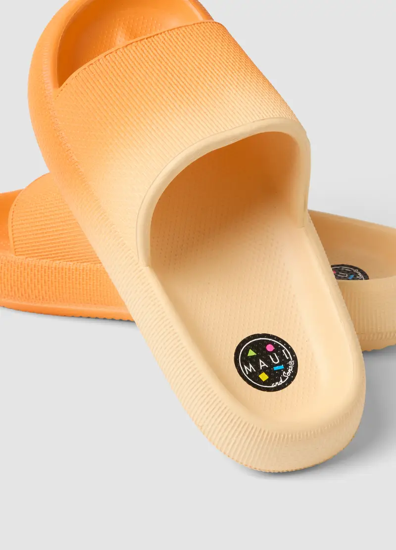 Ciabatte Arancioni Con Effetto Sfumato, Uomo, Arancione miniatura 3