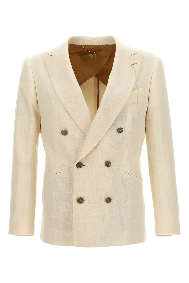 Blazer Doppiopetto Bianco