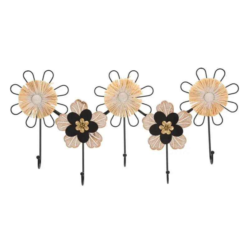 Attaccapanni in legno di raffia Mauro Ferretti