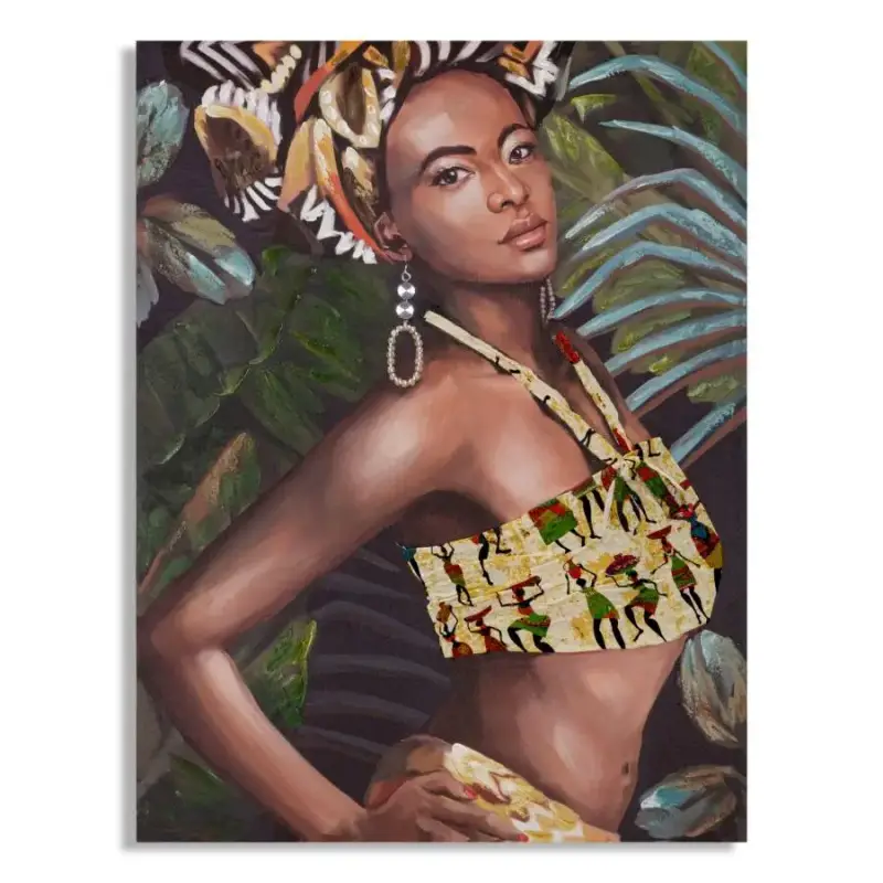 Decorazione murale pittura su tela Mauro Ferretti Kelly