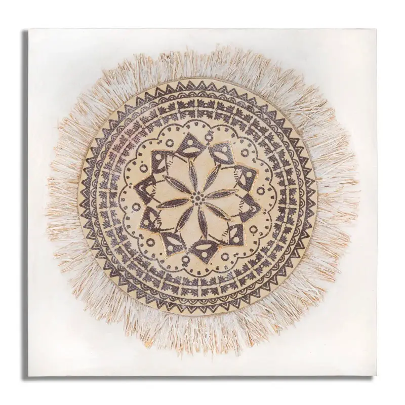 Decorazione murale pittura su tela Mauro Ferretti Malindi