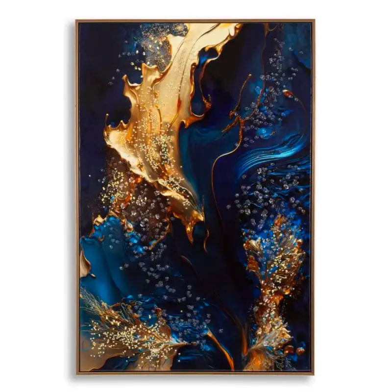 Decorazione murale stampa pittura su tela Mauro Ferretti Laccata