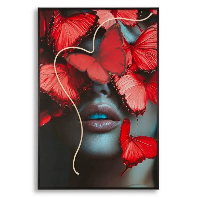 Quadro decorativo da parete con led Mauro Ferretti Butterflies