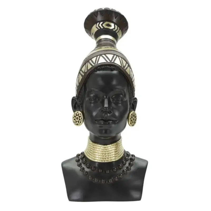Statuetta decorativa Mauro Ferretti Donna Masai Tribu