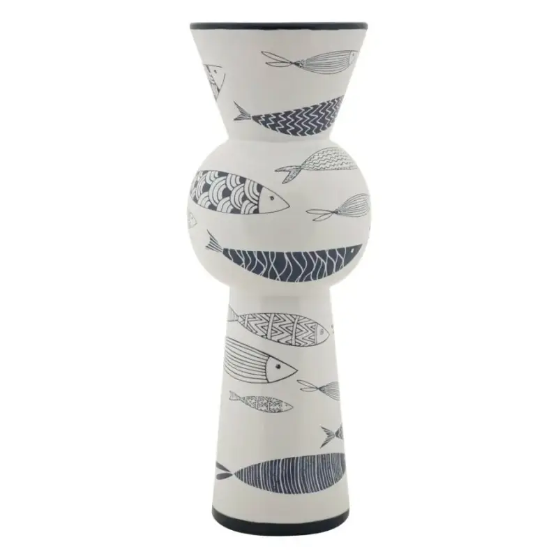 Vaso Mauro Ferretti Ceramica Fish Tall