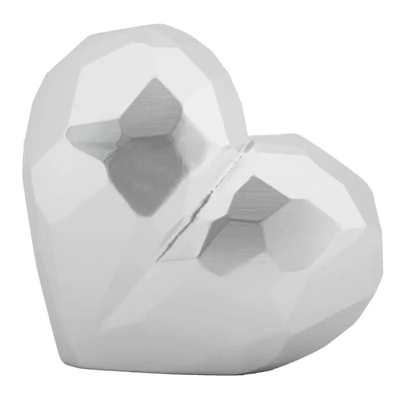 Vaso Mauro Ferretti Heart Silver