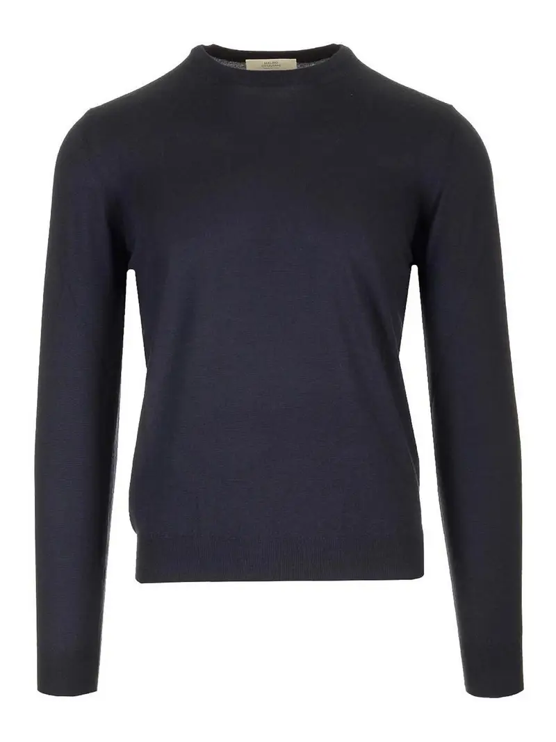 Maglione da equitazione in lana di desideri Blu