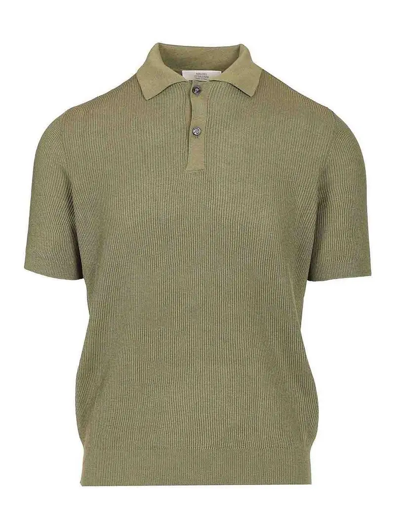 Shirt a coste Verde