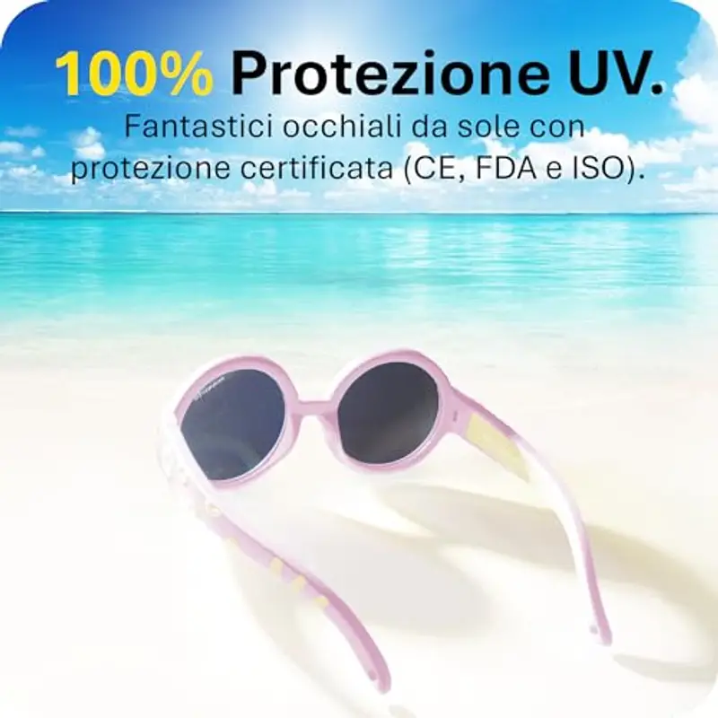 Mausito Occhiali da sole Bambina Rosa 954623 miniatura 3