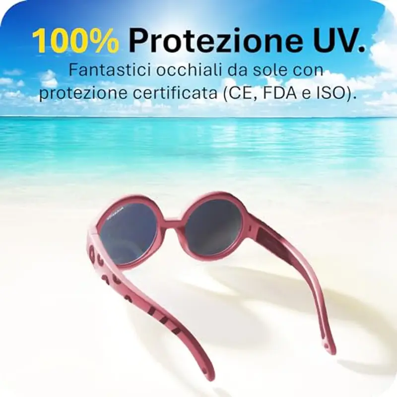 Mausito Occhiali da sole Bambina Fucsia 1915180 miniatura 3