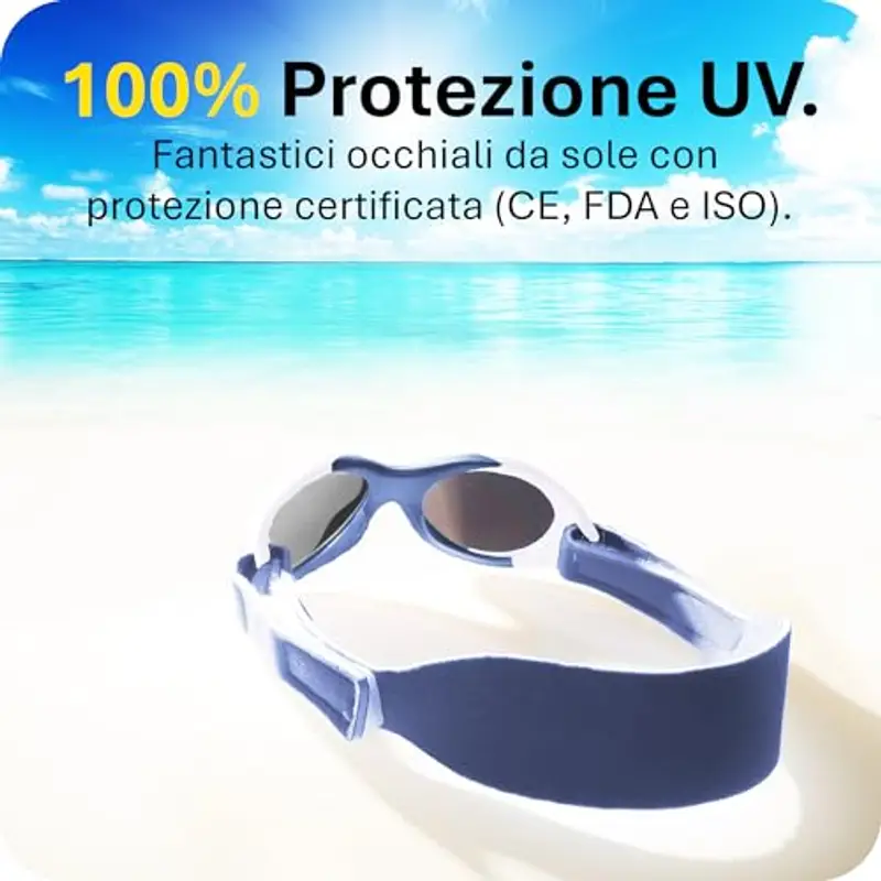 Mausito Occhiali da sole Neonato Bianco 1598572 miniatura 3